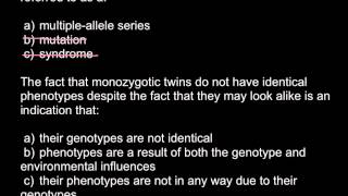 Monozygotic twins  what cause phenotype difference [upl. by Farris]