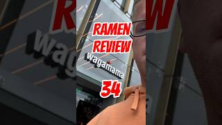 Ramen Review 34  Sirodashi Pork Belly wagamama ramen pork ramenreview lunch snack yummy [upl. by Airdnahc]