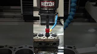 rettificacilindro motore sofim 93mm rottler CNC [upl. by Hanae418]