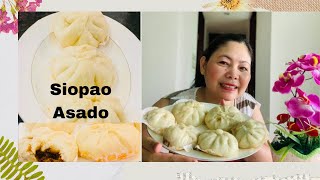 HOMEMADE PORK ASADO SIOPAO RECIPE  PINOY SIOPAO RECIPE  STEAMED PORK BUN Arlyn Aquino Vlog [upl. by Perkins]