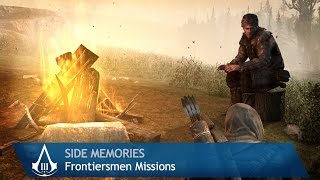 Assassins Creed 3  Side Memories  All Frontiersmen Missions [upl. by Yks]