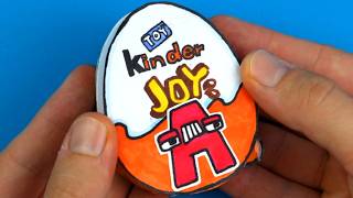 DIY Alphabet Lore Kinder Joy Paper Craft  A Squishy  How to Make  Easy Paper Craft Ideas [upl. by Oisinoid]