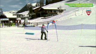 Swiss Ski School  Swiss Snow League  SNOWBOARD  Swiss Snow Kids Village [upl. by Dorthea245]