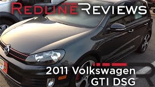 2011 Volkswagen GTI DSG Walkaround Exhaust Review Test Drive [upl. by Nicodemus]