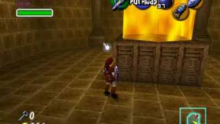 Legend of Zelda Ocarina of Time Walkthrough 08 58 quotFire Temple Part 3quot [upl. by Assina]