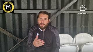 Chris Taylor thoughts after the Biggleswade FC match 31082024 [upl. by Rozamond]