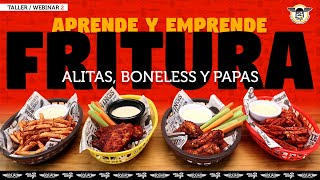 ¿Como hacer alitas boneless y papas en la freidora conoce los tipos de aceite temperaturas etc [upl. by Selena]