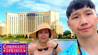 Room tour and exploring Coronado Springs and Gran Destino Tower  Disney Resort 2024 [upl. by Nomrac]