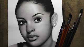 The Easiest Way to Draw and Shade Realistic Smooth Skin Tone with Pencil [upl. by Volnay]