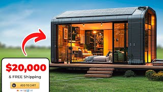 Top 11 Affordable Prefab Tiny Homes For Sale on Amazon for Under 50K [upl. by Lrat]