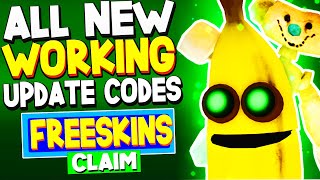 NEW ALL WORKING CODES FOR BANANA EATS CODES ROBLOX BANANA EATS CODES [upl. by Anits814]