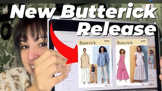 Rating 2024 Butterick Early Spring Pattern Release [upl. by Merp743]