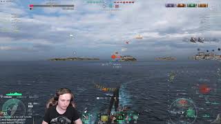 THE BEST DESTROYER INGAME CONSTANT RAIN OF SHELLS  Småland in World of Warships  Trenlass [upl. by Simdars]