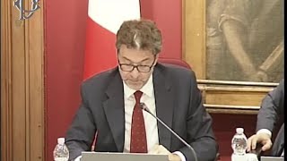 Giorgetti Le rendite catastali aumenteranno per chi ha usato il Superbonus [upl. by Comptom66]