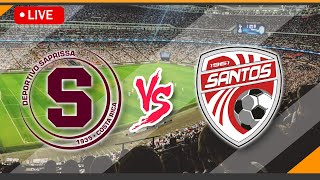 🔴Deportivo Saprissa VS Santos De Guapiles LIVE Match Score Streaming  Costa Rica Primera Division [upl. by Ansela]