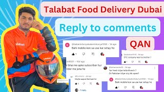 Talabat Food Delivery Dubai  QAN On 358k Subscribers  Talabat main Daily Routine  Abdul UAE [upl. by Aiselad]