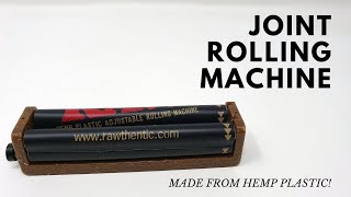 Joint Rolling Machine Made from HEMP PLASTIC [upl. by Ain]