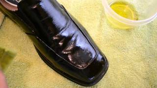 How to Shine Your Shoes with Olive Oil  AWESOME [upl. by Iramo]