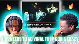 LIL YACHTY ON A GENERATIONAL RUN Lil Yachty amp Veeze  Sorry Not Sorry reaction [upl. by Sivart]