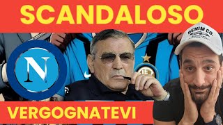 SCANDALOSI❗VERGONATEVI❗IL NAPOLI NON CI STA❗GIGI RIVA FISCHIATO😱 [upl. by Ilana400]