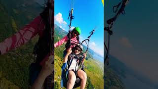 Paragliding in Pokhara ladypilot paraglidingirl Flyingritu [upl. by Howie]