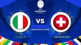 Italy vs Switzerland Euro 2024 [upl. by Lari889]