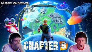 Fortnite Chapter 5 IS HERE Goodbye OG Fortnite [upl. by Norad]