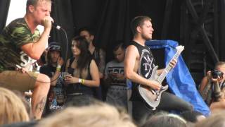 Architects  Black Blood Live in Toronto ON at VANS Warped Tour 13 on July 5 2013 [upl. by Ycats]