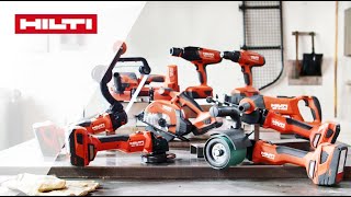 DEMO Hilti AG 4SA22 AkkuWinkelschleifer [upl. by Aniuqahs393]