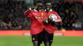 Dwight Yorke and Andy Cole partnership was ILLEGAL [upl. by Beberg121]