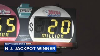 Mega Millions jackpot lottery ticket sold in New Jersey [upl. by Murtagh786]