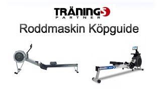 Roddmaskin Köpguide  Träningspartner [upl. by Eenerb]