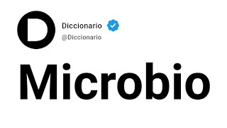 Microbio Significado En Español [upl. by Aihsenak951]