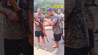 RIFLE CLEANING🔥 force foujilover army bsf sscgd cisf cif motivational video highlights [upl. by Acenom]