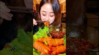 Eating nonveg food items🤤😋food foodie recipe trending trendingvideo viralvideo [upl. by Suiratnauq]