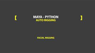 Maya Python  Facial Rigging  Part IV  Creating Controllers [upl. by Nnyroc]