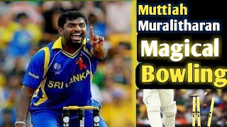 Magical Wickets of  Muttiah Muralitharan  Mastery of leg spin [upl. by Collier]