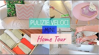 PULIZIE VELOCI Quotidiane  Mini HOME Tour [upl. by Asselam]