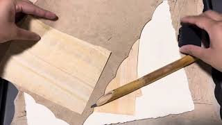 Materials Scribes Use to Copy Scriptures  Parchments Papyrus Handmade Paper [upl. by Helbona]