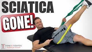 WORKS FAST Sciatica Pain Relief Stretches and Exercises [upl. by Nylyak]