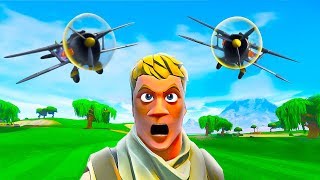 IMPOSSIBLE PLANES vs SNIPERS in Fortnite Battle Royale [upl. by Einneg]