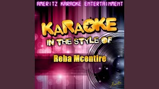 Starting Over Again In the Style of Reba Mcentire Karaoke Version [upl. by Ecraep]