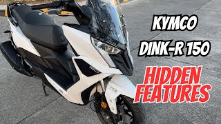 Kymco Dink R 150 Hidden Features [upl. by Eseekram872]