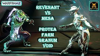 PROTEA Farm in GRANUM Void REVENANT Vs MESA [upl. by Veradi591]