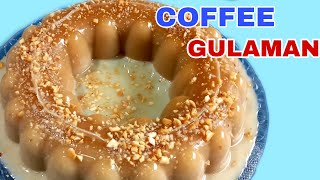 COFFEE GULAMANCOFFEE JELLY How to makeGulaman dessert recipegelatin dessert recipegulaman [upl. by Nutter618]