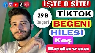 TİKTOK BEĞENİ HİLESİ 2024  YENİ SİTE [upl. by Hernandez]