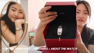 Cartier Tank Must watch About the watch why I bought it and Paris luxury shopping experience [upl. by Haseena]