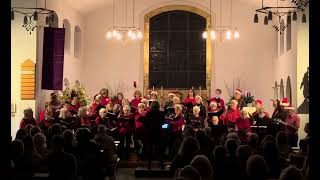 Gower Wassail  Earthly Voices Choir of Cobham Surrey  2023 Christmas Concert in Claygate Elmbridge [upl. by Nothsa]