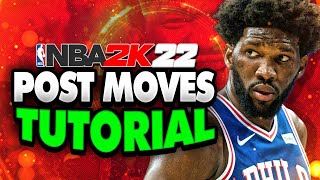 NBA 2K22 Post Moves Tips amp Tutorial Most Effective Ways To DOMINATE In The Post [upl. by Pandora]