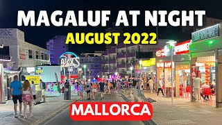 The Two Sides to Magaluf Nightlife Majorca Mallorca August 2022 [upl. by Ardnuassak]